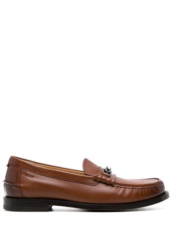 Bally Loafer mit Stegverzierung - Braun