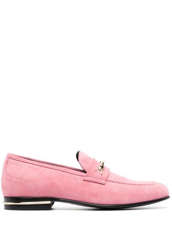 Bally Suisse suede loafers - Rosa