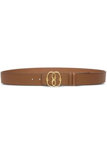 Bally Emblem logo-buckle belt - Braun