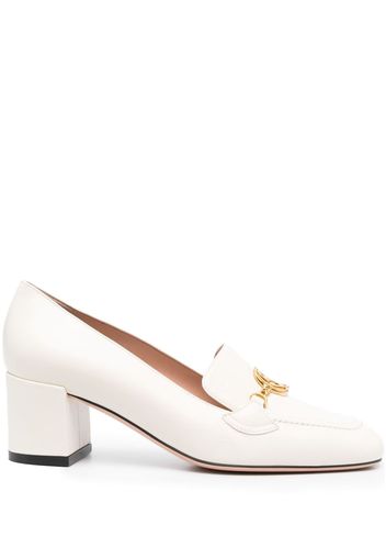 Bally Ellyane 50mm leather pumps - Weiß