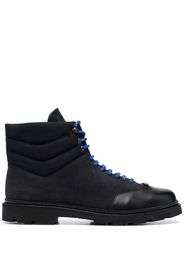 Bally padded lace-up leather boots - Schwarz