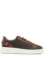 Bally low-top panelled sneakers - Braun