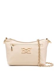 Bally logo-plaque satchel bag - Nude