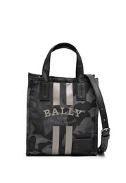 Bally Mini Shopper mit Camouflage-Print - Schwarz