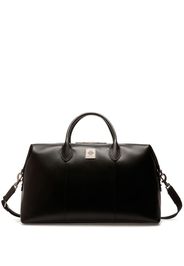 Bally logo-patch leather holdall - Schwarz
