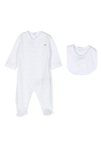 Balmain Kids cotton babygrow set (set of two) - Weiß