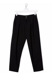 Balmain Kids TEEN straight-leg trousers - Schwarz