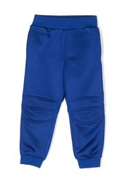 Balmain Kids ribbed-panel joggers - Blau