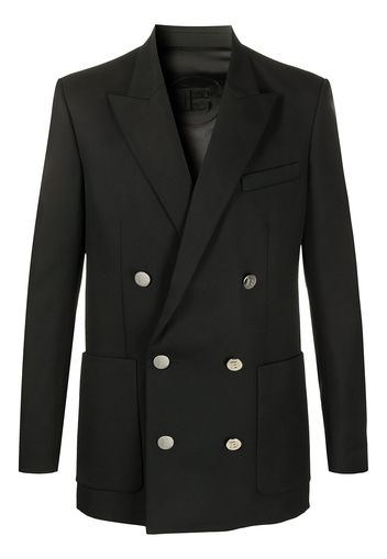 Balmain Doppelreihiges Sakko - Schwarz