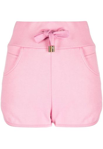 Balmain Shorts mit Logo - Rosa