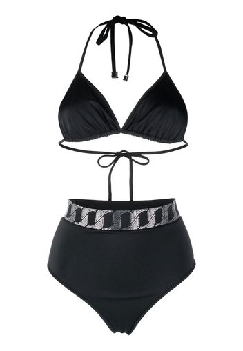 Balmain two-piece bikini set - Schwarz