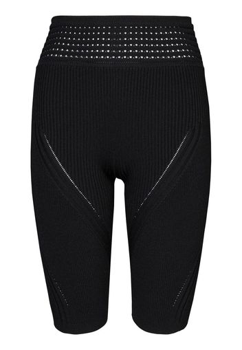 Balmain Knielange Radlerhose - Schwarz