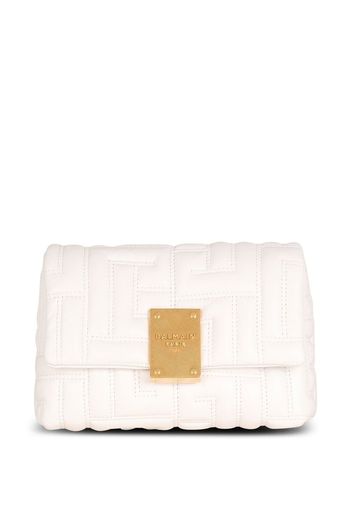 Balmain lambskin shoulder bag - Weiß