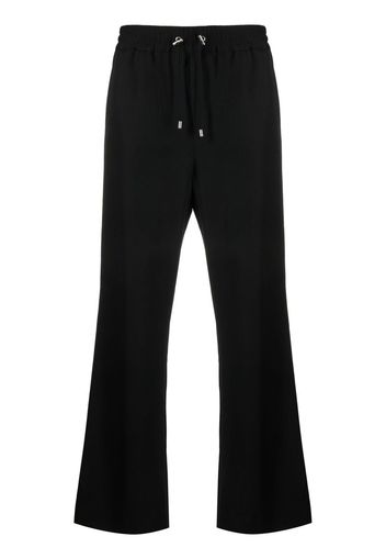 Balmain Weite Hose im Pyjama-Style - Schwarz