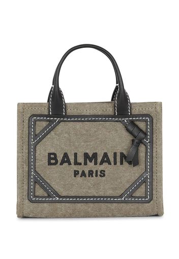 Balmain B-Army canvas tote bag - Grün