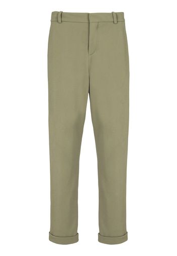 Balmain straight-leg cut chino trousers - Grün