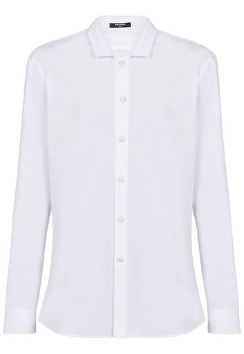 Balmain slim-cut poplin shirt - Weiß