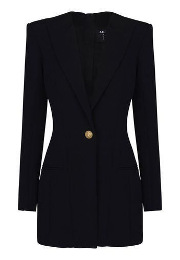 Balmain single-breasted blazer dress - Schwarz