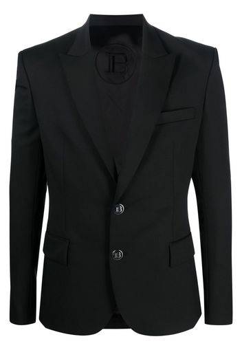 Balmain single-breasted blazer - Schwarz