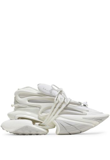 Balmain Sneakers mit dicker Sohle - Weiß