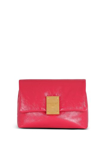 Balmain Mini 1945 Soft Schultertasche - Rosa