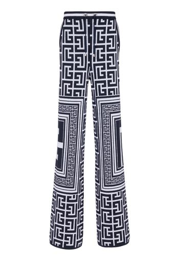 Balmain Jogginghose mit Logo-Print - Schwarz