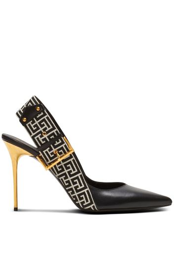 Balmain Slingback-Pumps mit Monogramm - GFE