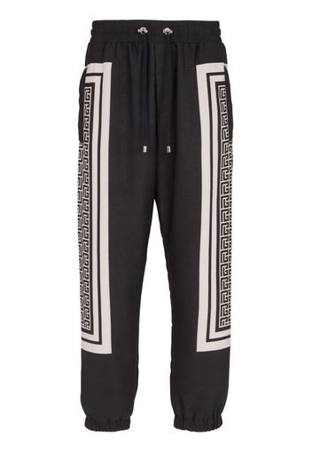 Balmain Jogginghose mit Kordelzug - Schwarz