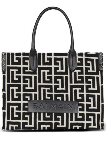 Balmain Schultertasche mit Jacquardmuster - GFE