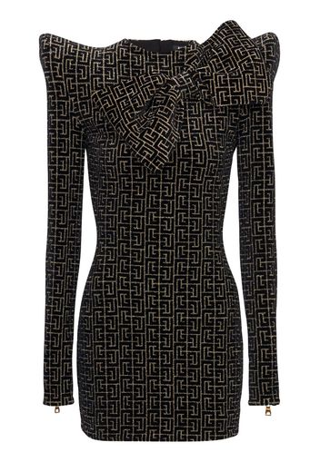 Balmain Minikleid mit Print - IAC