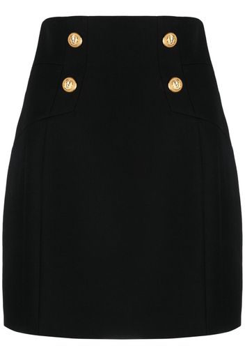 Balmain button-detail pencil skirt - Schwarz