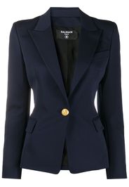 Balmain Geknöpfter Blazer - Blau