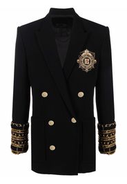 Balmain Sakko mit Kettendetail - Schwarz