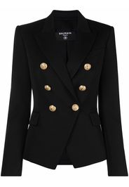 Balmain Doppelreihiger Blazer - Schwarz