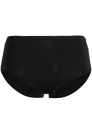 Balmain fine-ribbed mid-rise briefs - Schwarz