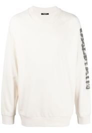 Balmain Sweatshirt mit Logo-Print - Nude