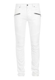 Balmain low-rise slim-cut jeans - Weiß