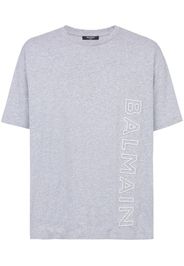 Balmain logo-detail T-shirt - Grau