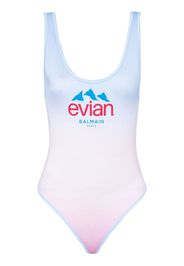 Balmain x Evian Badeanzug - Rosa