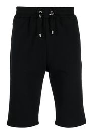 Balmain logo-print track shorts - Schwarz