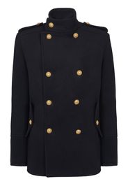 Balmain Klassische Cabanjacke - Schwarz