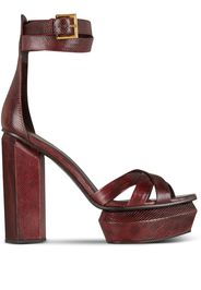 Balmain Ava Plateau-Sandalen 140mm - Rot