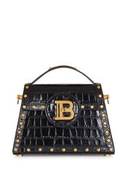 Balmain Bbuzz Dynastie embossed-crocodile bag - Schwarz