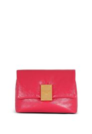 Balmain Mini 1945 Soft Schultertasche - Rosa