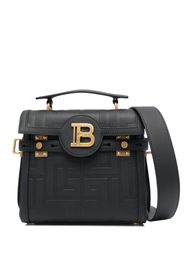 Balmain B-Buzz 23 leather tote bag - Schwarz