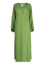 Bambah Kleid mit weiten Ärmeln - Grün
