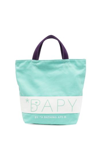 BAPY BY *A BATHING APE® logo-print tote bag - Grün