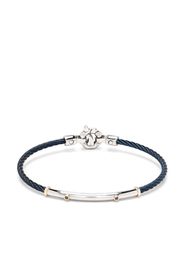 Barakà Kordelarmband mit Diamant - Rosa