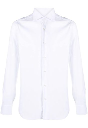 Barba Hemd mit Eton-Kragen - Weiß