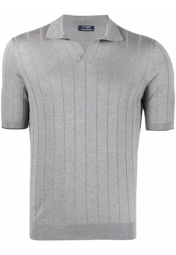 Barba short-sleeve polo shirt - Grau